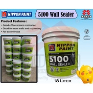Nippon 5100 Wall Sealer 18 Liter (Free Roller Set)