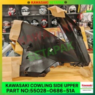 KAWASAKI ORIGINAL SPARE PART COWLING SIDE UPPER 55028-0686-51A