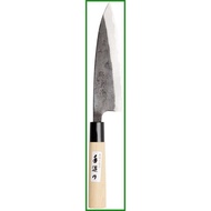 Dao Santoku phổ 165mm màu đen Sakai Sadamine H-307 - Nhật Bản