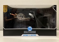 Mcfarlane Gold Label 麥法蘭 金標 DC Multiverse The Dark Knight Rises Batman & Batpod