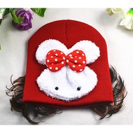 White Rabbit Bunny Big Hat - Bunny Hat Rabbit Hat for Baby Toddler - Random Color