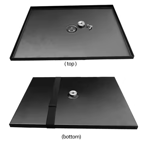 T3-B metal projector tray speaker tray 39x29cm with 1/4 inch screw 3/8 screw DIY accessory parts rec