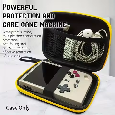 Universal Nylon Gaming Console Carrying Case, Waterproof and Shock-absorbing - Compatible with Anber
