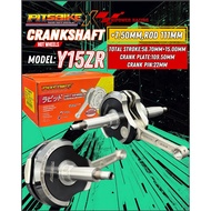 PITSBIKE RACING JET ROD CRANKSHAFT ASSY & CRANK SHAFT ASSY [ JET 7.5MM / ROD 111MM ]  Y15 / Y15ZR  *