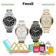 Fossil Dean Dean Chronograph Stainless Steel Watch for Men