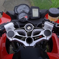 A-F800S Motorcycle Carbon TOP Triple CLAMP Yoke Sticker For BMW Motorrad F800S 2007 2008 2009 2010