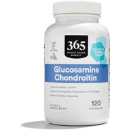 365 oleh Whole Foods Market, Glucosamine Chondroitin, 120 Kapsul 7Z0M