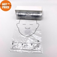TRTU 36Pcs/Roll CPR Resuscitator Mask CPR Face Shield For CPR Training First Aid Kit TH