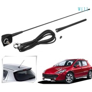 Will Roof Antenna Aerial Aerials Base Mast Cable FM Amplifier Adapter For 106 205 206