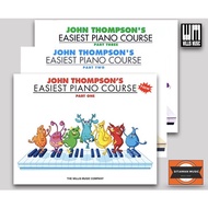 JOHN THOMPSON'S EASIEST PIANO COURSE – PART 1, PART 2 & PART 3/ John Thompson / Practical Book / Pia