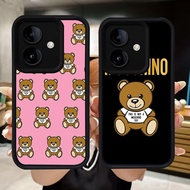 Q32 Moschino Brown Bear soft Casing for OPPO A79 A5 A3 A5I Pro A3X A5X 5G