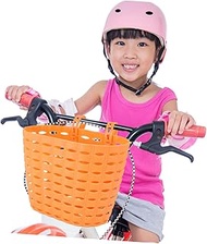 Yardwe 1pc Kids Bike Decoration Front Handlebar Bicycle Basket Bike Basket Childrens Scooter Basket Scooters &amp; Wagons Childrens Bike Accessories Kids Bike Accessories Toddler Tricycle