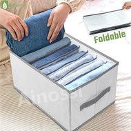 Ainossi 12/8/7 Grids Foldable Drawer Clothes Organizer Storage Box Washable Underwear Organizer