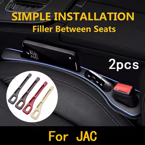 2Pcs For JAC E3 E5 E6 E7 EX5 J3 J5 J6 H1 H3 H5 L9 ES6 V8 V9 Car Seat Gap Filler Between Seats Crevic