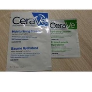 CeraVe Hydrating Cleanser及CeraVe Moisturizing Cream