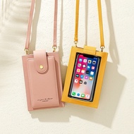 FB4 Fashion Korean Ladies Messenger Bag - PU Leather, Multi-card Slots, Touch Screen Compatible