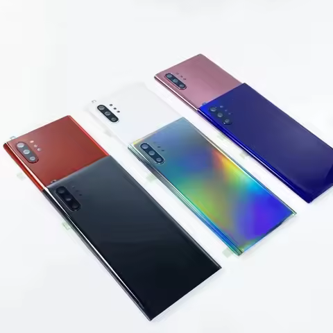 AAA+ TOP Quality Glass Battery Back Housing Cover for Samsung Galaxy Note 10 N970F Note10+ 10P N975U