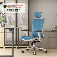 Sihoo M57 Blue Ergonomic Office Gaming Chair with 2 Year Warranty | Limited Edition | Sihoo official