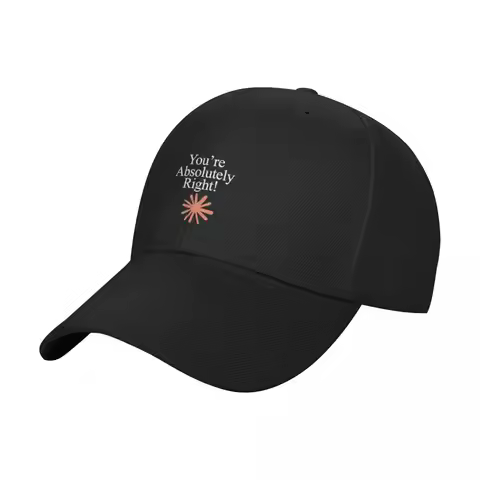 Fashion You Re Absolutely Right! baseball cap Light Mature Style Trucker Cap