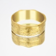 金幣戒指 Jordan Coin Ring 1 第納爾 1996-1997 18k 鍍金戒指