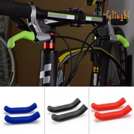 (fulingbi)2Pcs MTB Bike Folding Bicycle Brake Lever Handle Protective Cases Silicone Cover