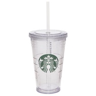 Starbucks Tumbler With Straw， 16 oz