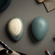 Uffy 無非遠紅外線頭皮按摩梳 山毛櫸深海藍 金針