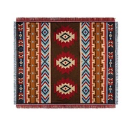 Cotton Knitted Sofa Blanket Geometric Hanging Tapestry Sofa Towel  Blanket Bedroom Rug Soft Living R