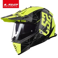 LS2 PIONEER EVO off-road motorcycle helmet double lens ls2 mx436 motocross helmets capacete casco ca