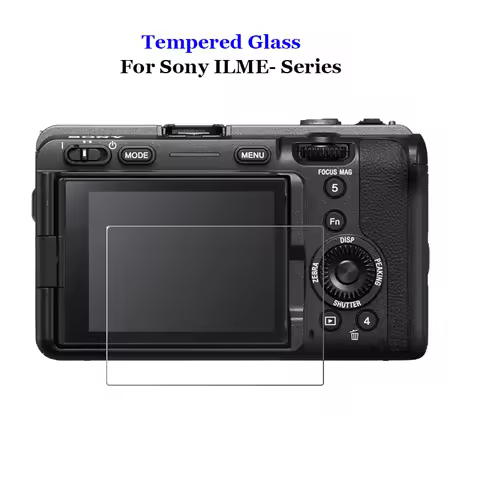 For Sony ILME-FX3 FX6 FX30 FX30B Clear Tempered Glass 9H 2.5D Camera LCD Screen Protector Protective