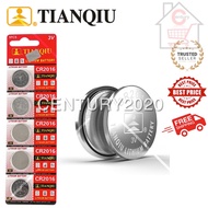 TIANQIU Lithium Battery CR2016 3V Battery 5 pcs/pack
