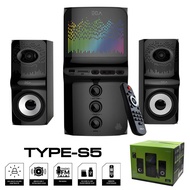 ลำโพงคอมพิวเตอร์ EGA TYPE S5 สเตอริโอบลูทูธ 2.1
