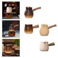 [trdfdv] Ceramic Egg with Anti-scalding Handle 460ml Tea Kettle Porcelain Teapots with