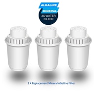 ALTHY 3.5L Mineral Alkaline Water Pitcher Filter Ionizer - 400L Long-Life Filters - Purifier Filtrat