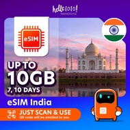 Hello1010 eSIM India (5GB / 10GB) - NEW