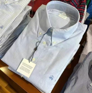 Brooks Brothers ความงามรุ่น Broo Booker Brothers เสื้อแขนยาวผู้ชาย Oxford ปั่นฤดูใบไม้ผลิและฤดูใบไม้