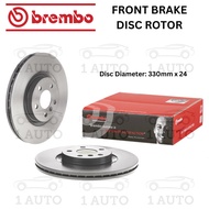 GENUINE BREMBO FRONT BRAKE DISC ROTOR BMW F48 X1 20i X2 F39 F46 GRAN TOURER 218i MINI COUNTRYMAN F60