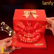 现货spot Red Envelope Card, HongBao 6/8/10 Slots 3D Birthday C