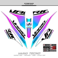 VARIO TECNO striping click/ thailan/ 4 MOTIF/ motorcycle sticker motorcycle striping/ motorcycle bod