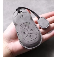Leather Car Key Case For Xiangpeng Xpeng P5 P7 G3 G6 G9 X2 N5 F30 H93 X9 2019 2020 2021 2022 2023 Re
