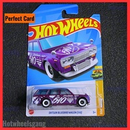 Hot Wheels Datsun Bluebird Wagon 510 2023 Collections Car Classic JDM Diecast Purple Datsun Wagon 51
