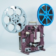 Nostalgic Old Movie Antique Hokushin Hokushin 16mm 16mm Movie Film Projector Function Normal
