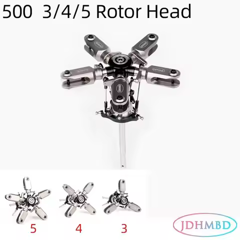 JDHMBD 500 PRO electric helicopter like a real simulation 3 Three 4 Four 5 Five Blades Main Rotor he