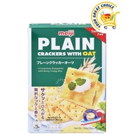 Meiji Plain Crackers Oats 104g