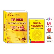Book - Combo Dictionary of Vietnamese idioms and proverbs (hardcover) + Vietnamese dictionary for st