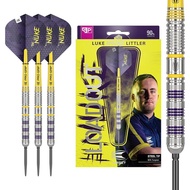 Target Darts Luke Littler Loadout Steel Tip & Soft Tip Swiss Point Darts, 90% Tungsten Dart, 19G/22G