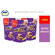 MUNCHYS MUZIC BITES CHOCOLATE HAZELNUT WAFER 180G