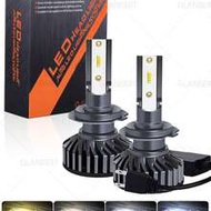 2pcs Plug & Play High Power Automotive LED Headlight CSP 6000K Car LED Headlight H1 H7 H11 H4 Automo
