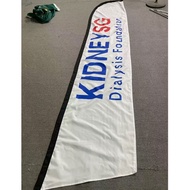 Feather flag, Beach banner printing(SG seller)