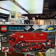 (旺角家樂坊9樓917號鋪 門市現貨) 全新 絕版 LEGO 75913 F14 T &amp; Scuderia Ferrari Truck (Speed Champions)